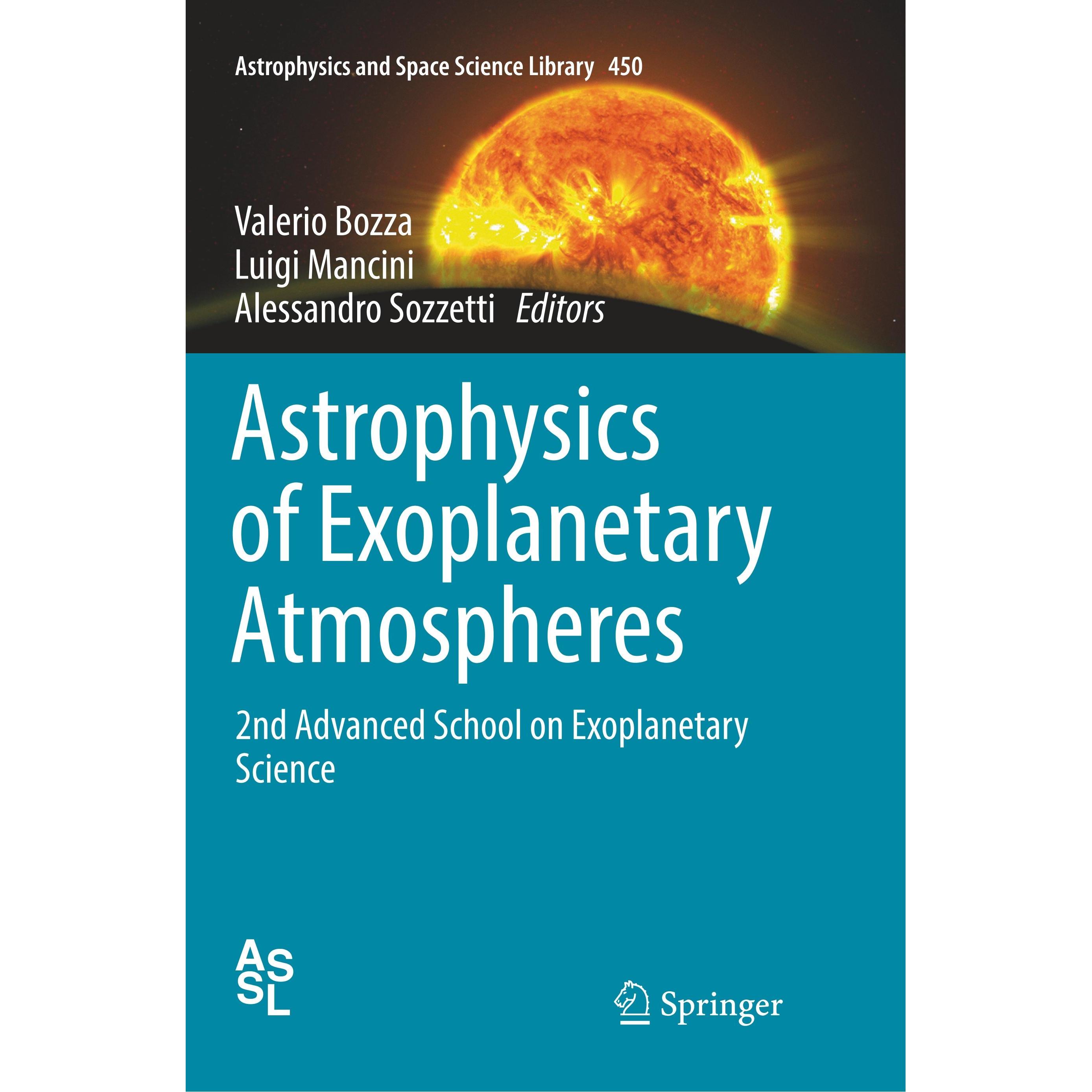 Astrophysics of Exoplanetary Atmospheres, Fachbücher von Valerio Bozza, Alessandro Sozzetti, Luigi Mancini