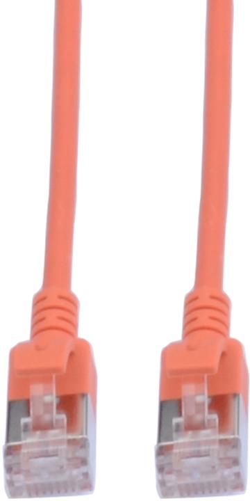 Actual product image Prokord TP-CABLE U/FTP CAT.6A SLIM LSZH RJ45 2.0M ORANGE (F/UTP, CAT6a, 2 m)