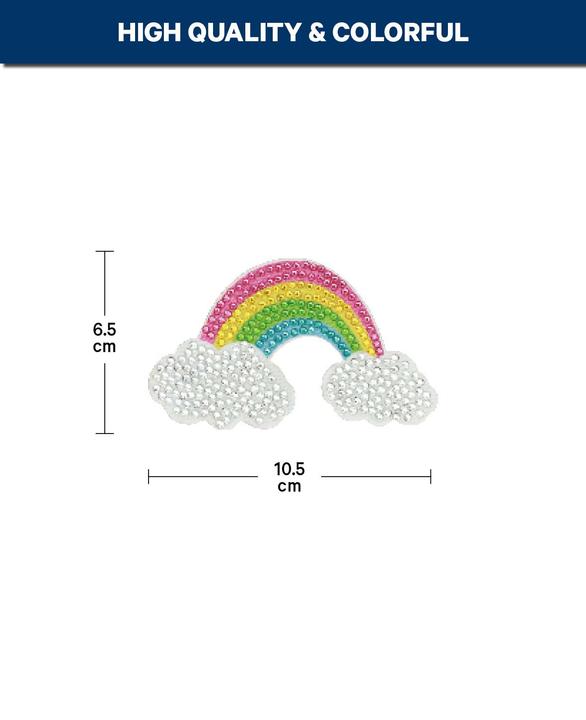 Actual product image I Am Creative Diamond Painting Patch, Regenbogen