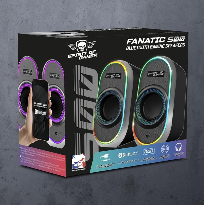 Actual product image Spirit Of Gamer FANATIC 500 DARK