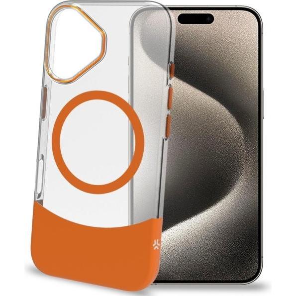 Celly MagDual Hülle für iPhone 16 (Apple iPhone 16), Smartphone Hülle