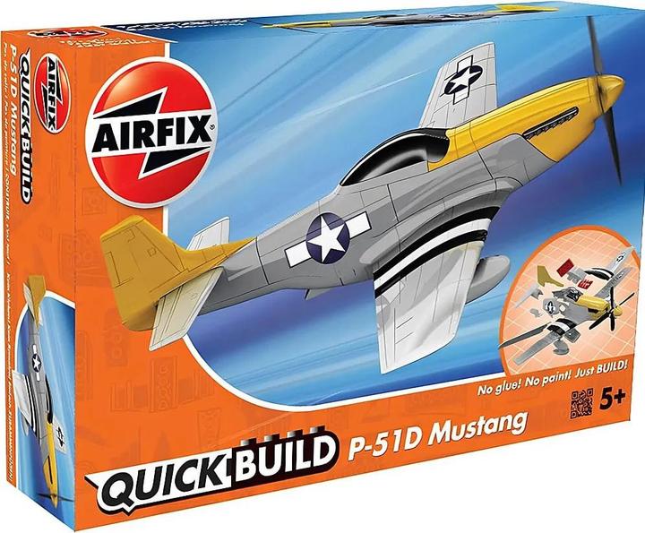 Produktbild Airfix Bausatz P-51D Mustang Quick Build