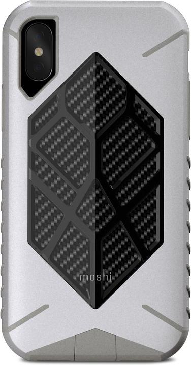 Produktbild Moshi Talos for iPhone XS/X - case for iPhone - Admiral Gray (Apple iPhone XS, Apple iPhone X)