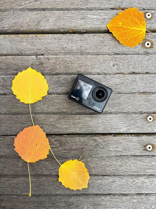 Actual product image Nilox DUAL S action sports camera 13 MP 4K Ultra HD CMOS 68 g (60p, Wi-Fi)