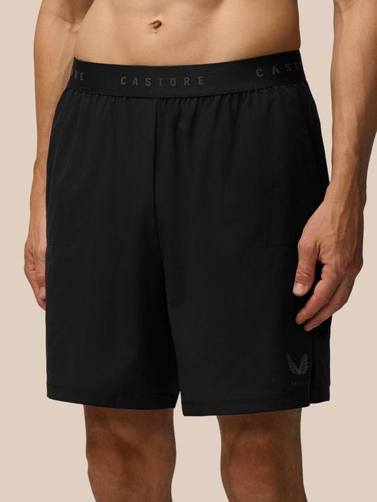Image du produit Castore 7 Branded Elastic Shorts Black/Gunmetal S (S)