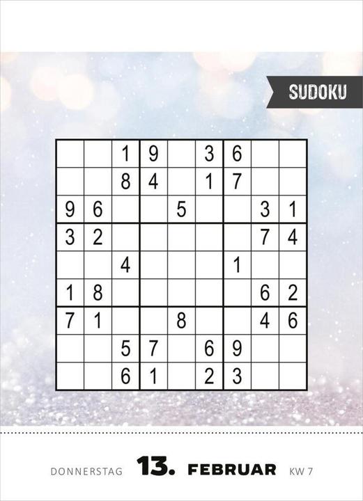 Produktbild Abreisskalender Rätselmania 2025