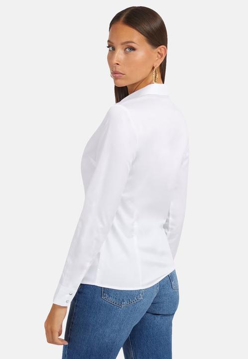 Actual product image Guess Damen Bluse CATE weiss S (S)