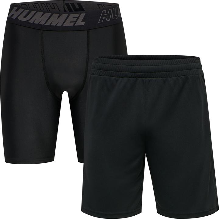 Actual product image hummel Te Topaz 2-Pack Shorts Set (M)