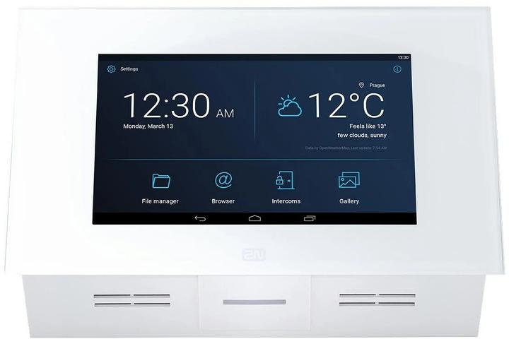 Produktbild 2N Innensprechstelle Indoor Touch 2.0 weiss (Ethernet, Kabelgebunden)
