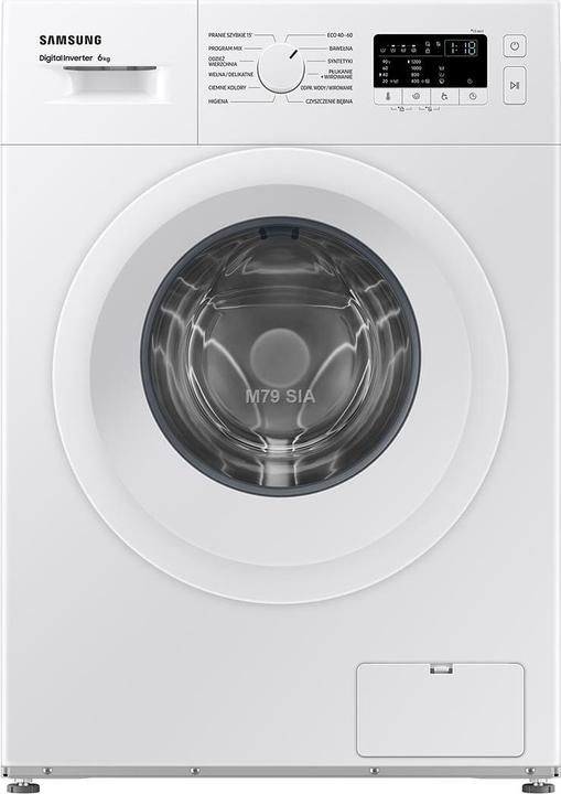 Actual product image Samsung Washing machine WW60A3120WE (6 kg, Left)