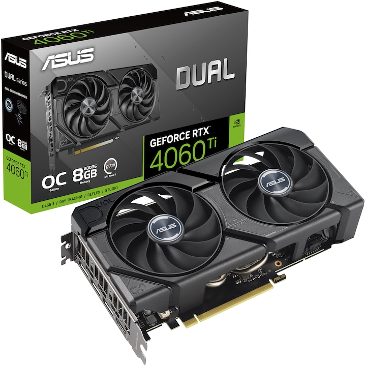 Actual product image ASUS VGA RTX4060TI 8GB Dual O8G Evo (8 GB)