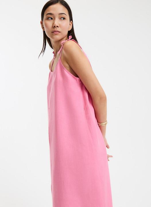 Actual product image La Redoute Collections Langes ausgestelltes Leinenkleid (S)