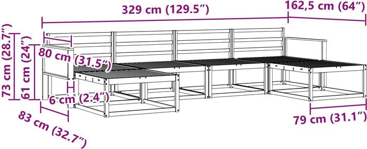 Produktbild vidaXL Sofa Set