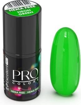 Excellent PRO Pro Colors Hema Free Hybrid Nail Polish 55 Neon Green 7g (Neon Groen, Email)