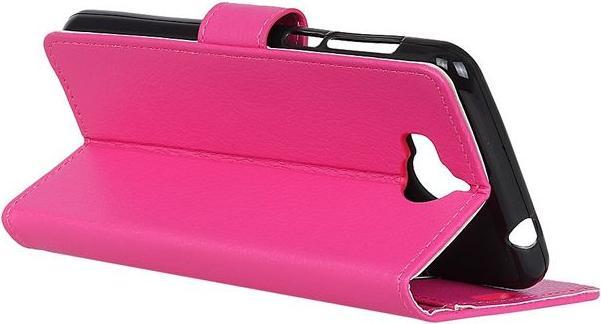 Produktbild MU Classic Leder Hülle mit Litchitextur (Huawei Y5 (2017), Huawei Y6 (2017))