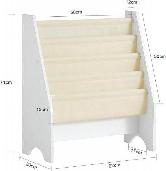 Produktbild SoBuy Kinderbücherregal (62 x 29 x 71 cm)