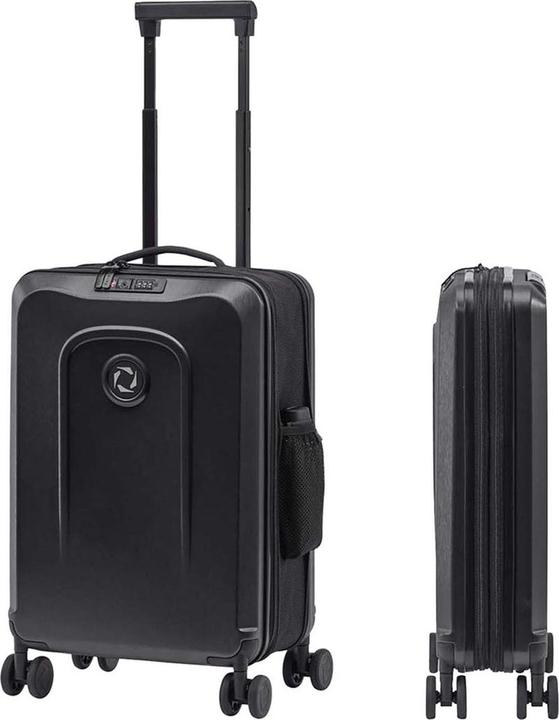 Actual product image Senz Foldable Carry On Trolley, 38L, Pure Black (38 l)