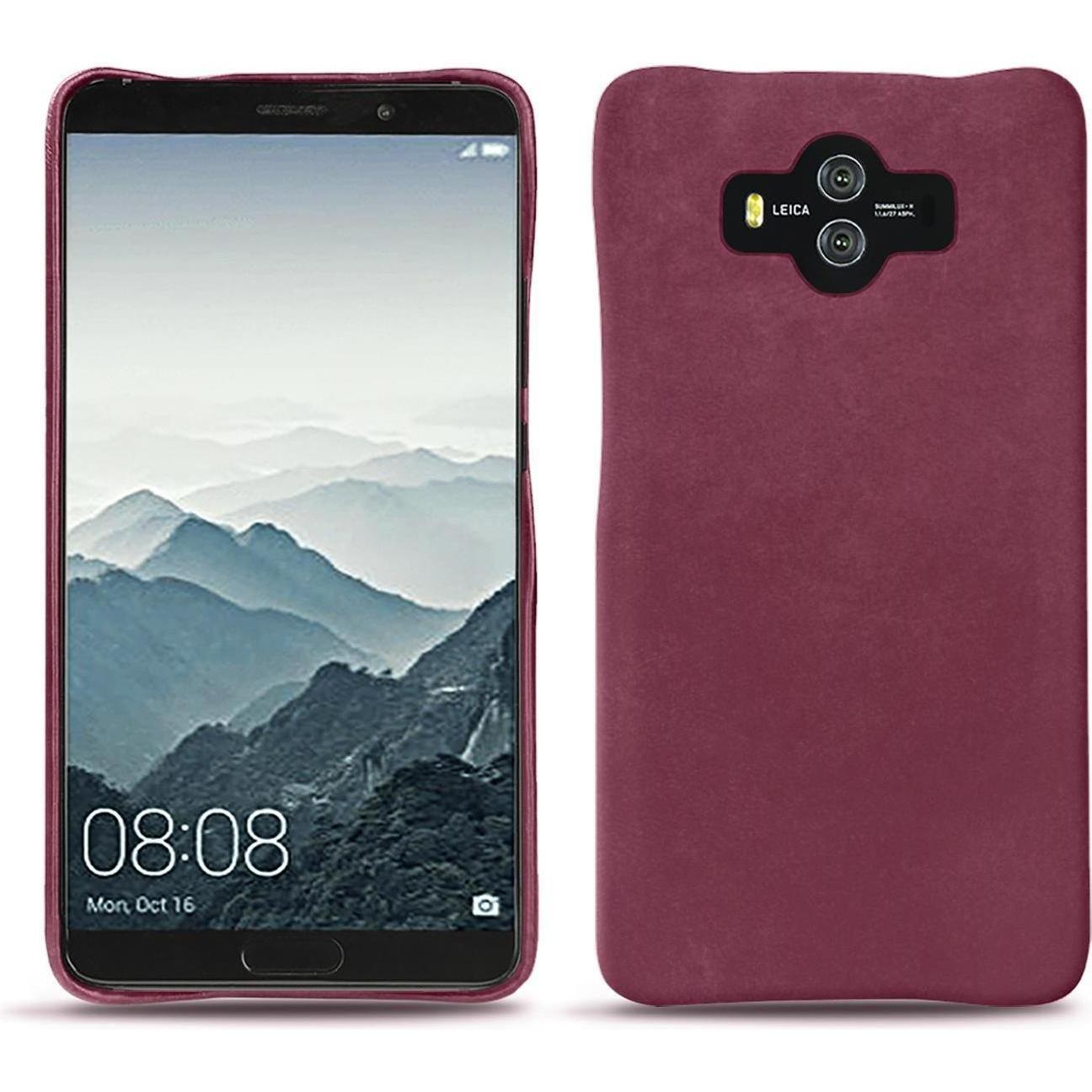 Noreve Lederschutzhülle (Huawei Mate 10), Smartphone Hülle, Violett
