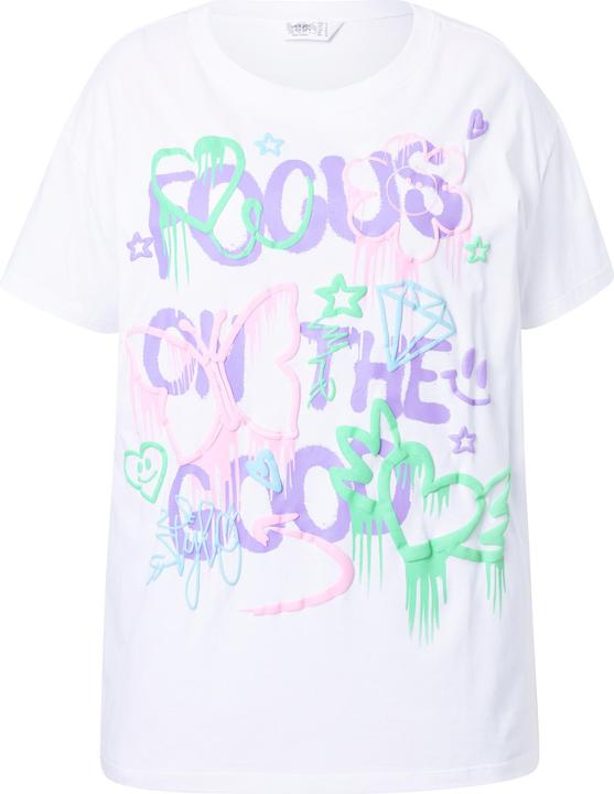 Actual product image Angel of Style T-Shirt, oversized, Graffitti-Schriftzug (54)