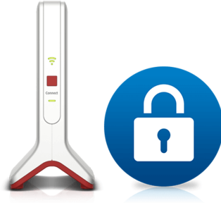 Actual product image AVM FRITZ!repeater 3000 WLAN Mesh International / CH (1733 Mbit/s, 400 Mbit/s)