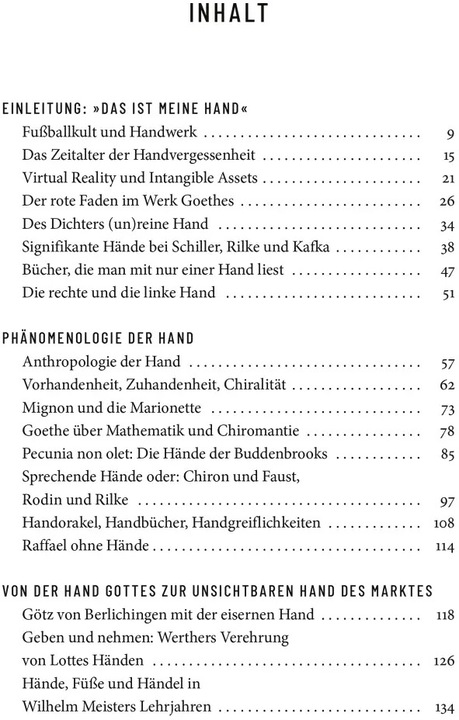 Produktbild Hände (Deutsch, Jochen Hörisch, 2021)