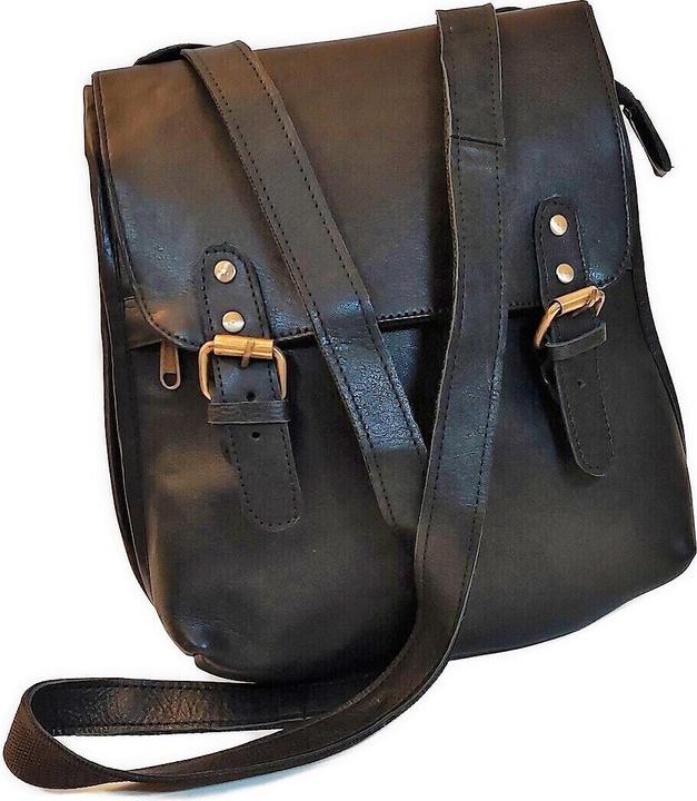 Immagine prodotto Saora Zaino Borsa a tracolla 2in1 Govind2 in vera pelle riciclata