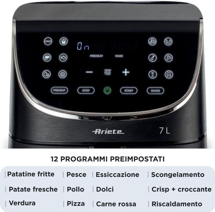 Immagine prodotto Ariete 4627 Friggitrice Airy 7L karšto oro gruzdintuvė