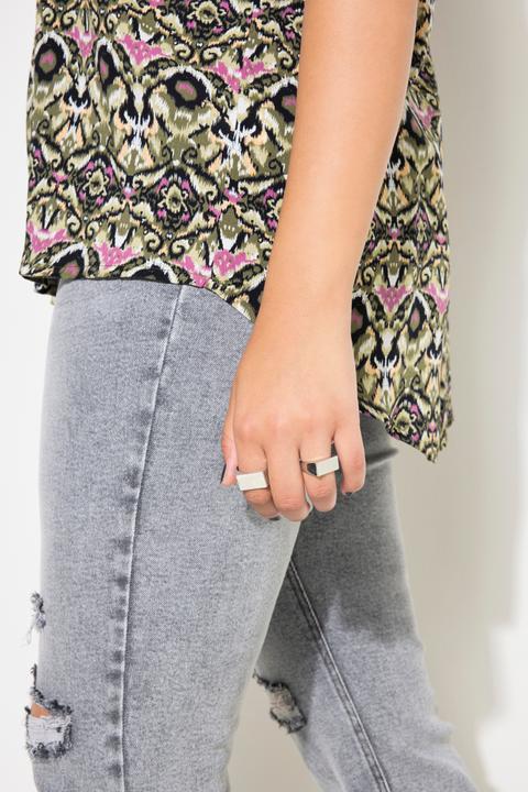 Immagine prodotto Studio Untold Maglia dal taglio oversize con stampa grafica e scollo a V (58)