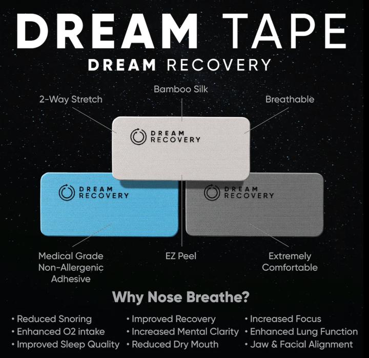 Nährwerte und Zutaten Dream Recovery Mundpflaster Tapes