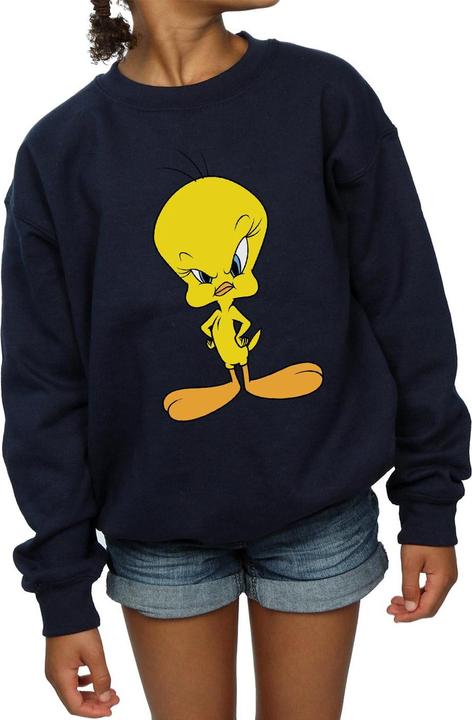 Actual product image Looney Tunes Girls Tweety Angry Sweatshirt (128)