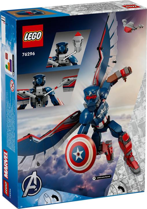 Produktbild LEGO New Captain America Baufigur (76296, LEGO Marvel)
