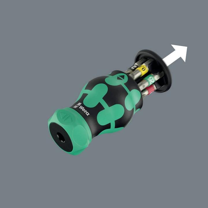 Actual product image Wera KK Stubby Magazin RA 2 (T-section, Port, Phillipps cross recess (PH))