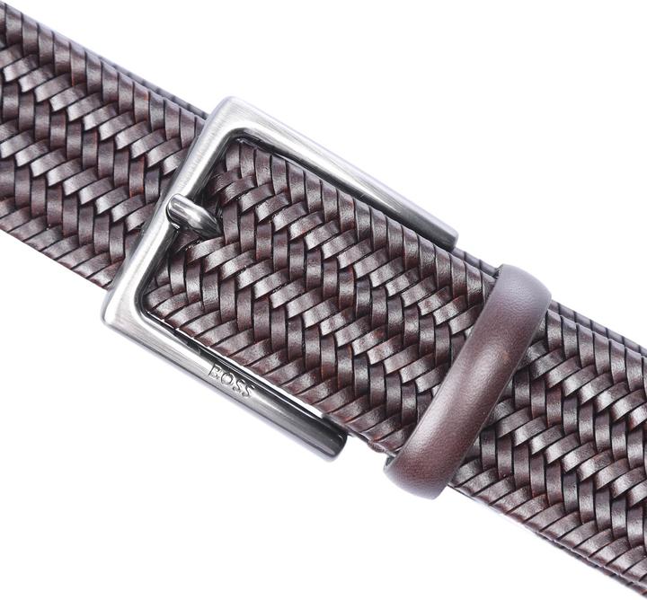 Actual product image BOSS Semyo Woven Leather Belt