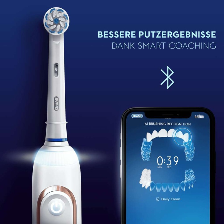 Actual product image Oral-B Genius X Luxe Edition with artificial intelligence (Oscillating toothbrush)