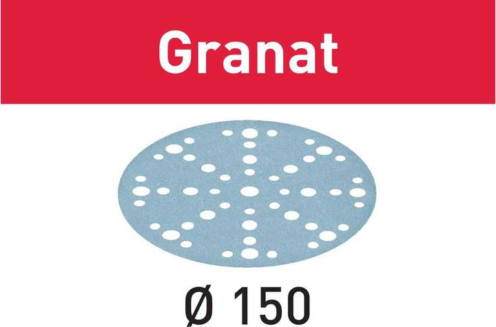 Actual product image Festool StickFix grinding wheels STF D150/48 Garnet, P800, 50 pieces (P800)