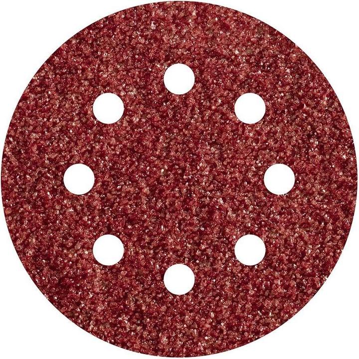 Produktbild wolfcraft 5 Haft-Schleifsch. Exz. Korund K80 ø125 (80)
