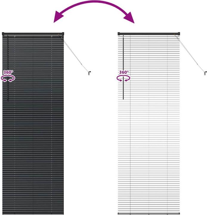 Produktbild vidaXL Balkenjalousien (220 x 70 cm)