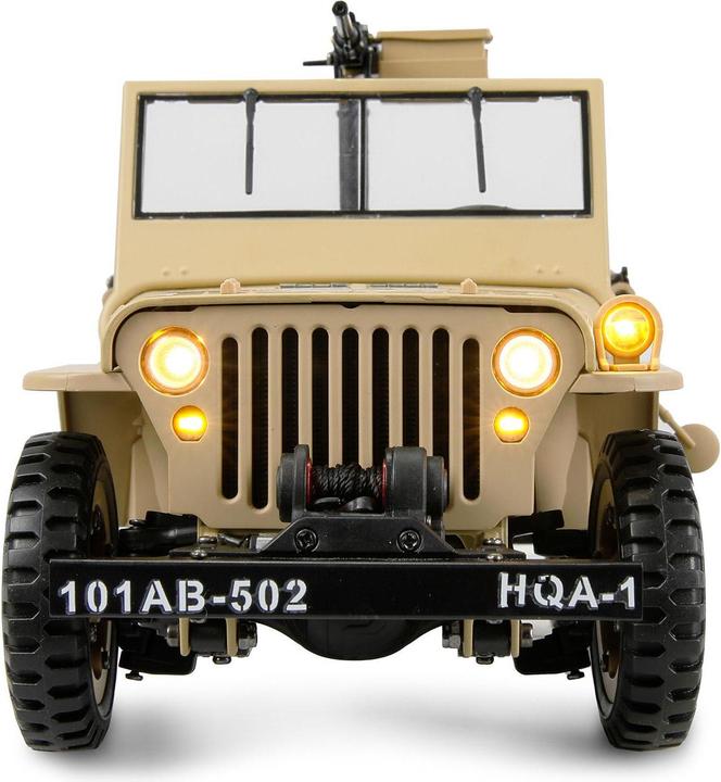 Produktbild Amewi Jeep Willys MB Scale Crawler 4WD 1:14 RTR sand (RTR Ready-to-Run)