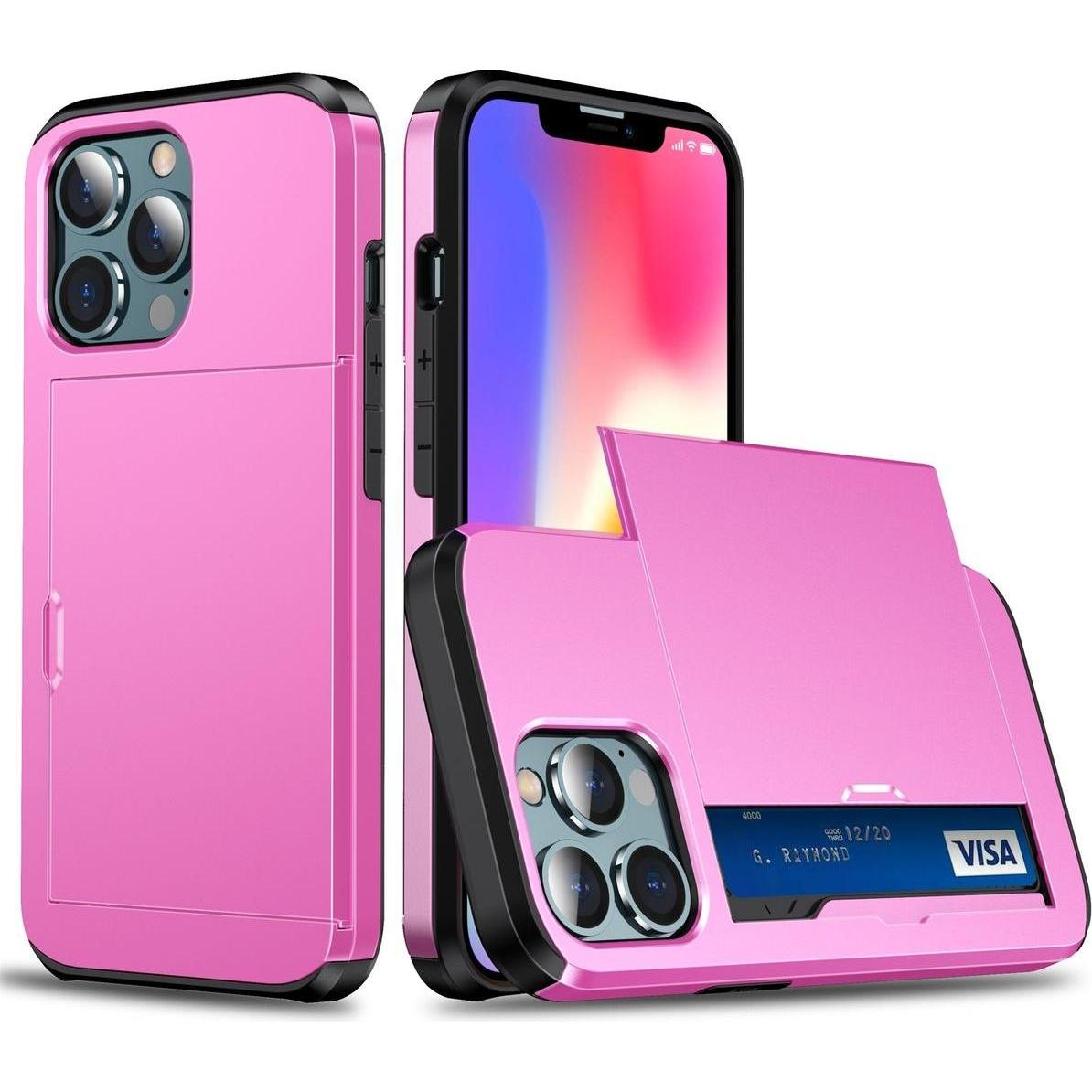 König Design Hülle Handy Schutz für Apple iPhone 13 Pro Max Case Cover Tasche Etuis Rosa Neu (Apple iPhone 13 Pro Max), ...