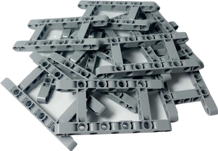 Image du produit LEGO Technic 5x11 Bras élévateur Gris clair - 64178 - NOUVEAU! Quantité 1x (64178)