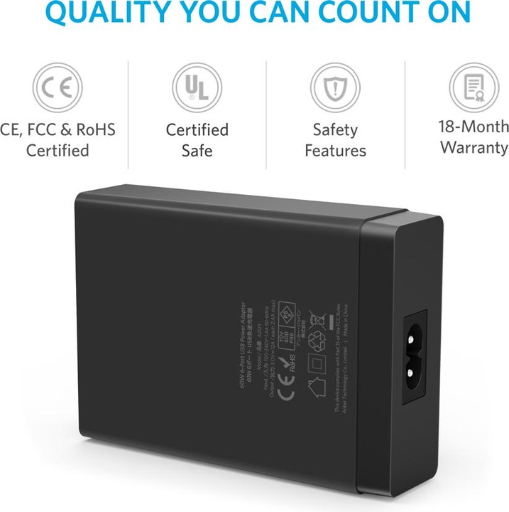 Immagine prodotto Anker PowerPort (60 W)