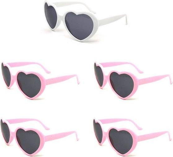 Actual product image MU Style Heart Shaped Sunglasses (Set of 5)
