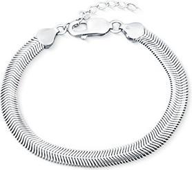 JVD - Silver chain bracelet SVLCCSH0SJ16417