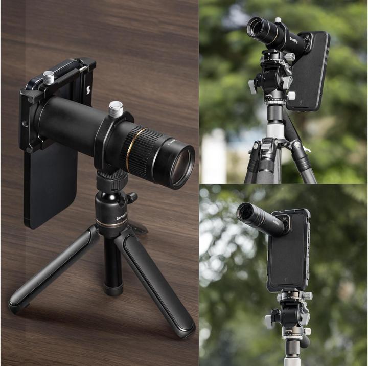 Actual product image SmallRig 4737 8x Telephoto Lens for Mobile Phone (T mount)