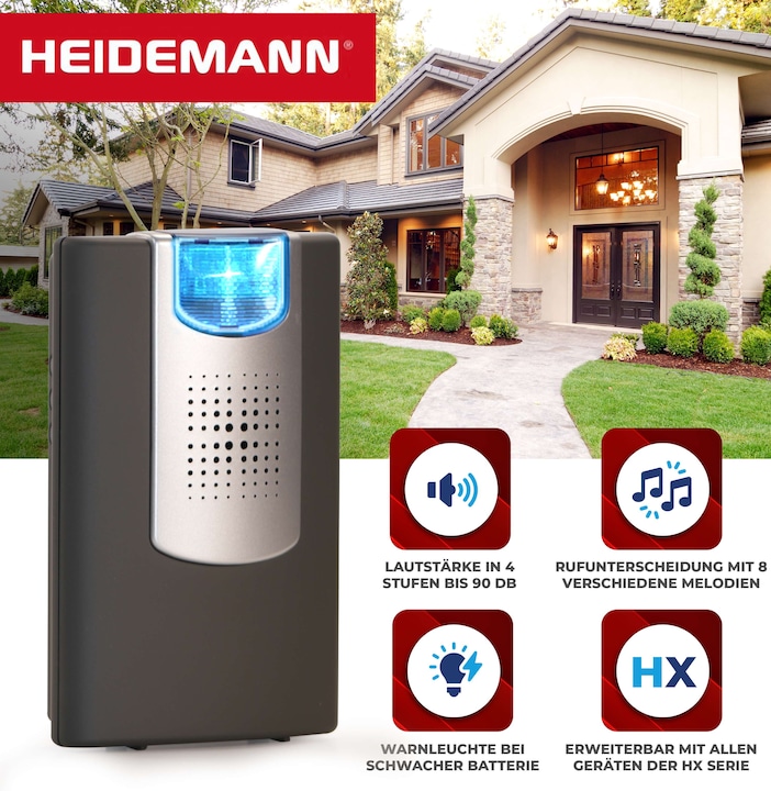 Produktbild Heidemann Funkempfänger HX Flashlight (mit Blitzlicht) (Kabellos)