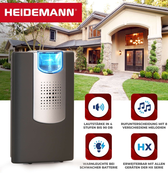 Actual product image Heidemann Radio receiver HX Flashlight (with flashlight) (Wireless)