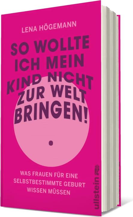 Produktbild So wollte ich mein Kind nicht zur Welt bringen! (Deutsch, Lena Högemann, 2024)