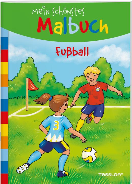 Tessloff Mein schönstes Malbuch. Fussball
