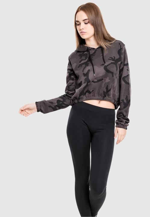 Immagine prodotto Urban Classics Felpa con cappuccio mimetica da donna (XS)