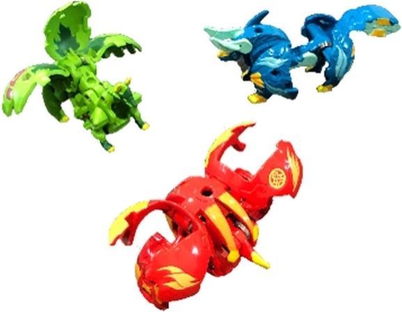Immagine prodotto Bakugan 'Evoluzioni' Starter Pack con 3 (Ultra Aquos Howlkor, Basic Pyrus Pegatrix, Basic Aquos Colo